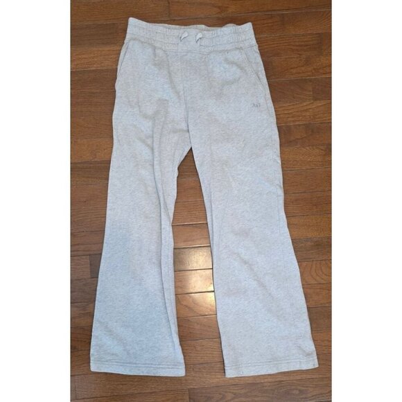 Abercrombie Kid's Other - Kid's Abercrombie Light Gray Drawstring Wide-Leg Sweatpants size: 11/12